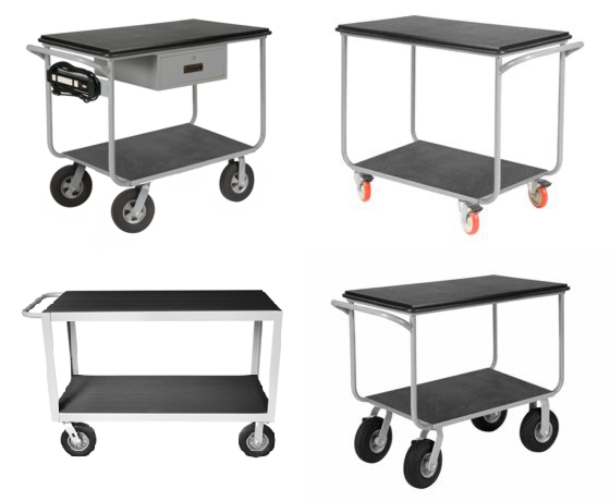 Heavy-Duty Industrial Carts, Steel Carts