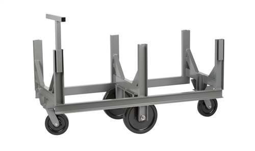 Bar Cradle Truck w/ Pushbar Hanle - 5,000-lbs Capacity, 28